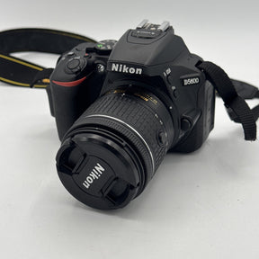 Used Nikon D5600 with 18-55mm f/3.5-5.6G Camera