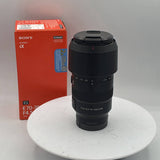 Used Sony E 70-350mm F4.5-6.3 G OSS (SEL70350G) Lens