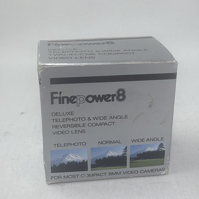 Used Finepower8 Deluxe Telephoto & Wide Angle Compact Video Lens