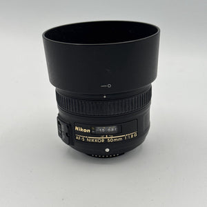 Used Nikon AF-S Nikkor 50mm f/1.8G Lens