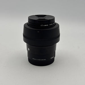 Used Sigma 30mm f/1.4 DC DN Contemporary for Sony E-Mount Lens