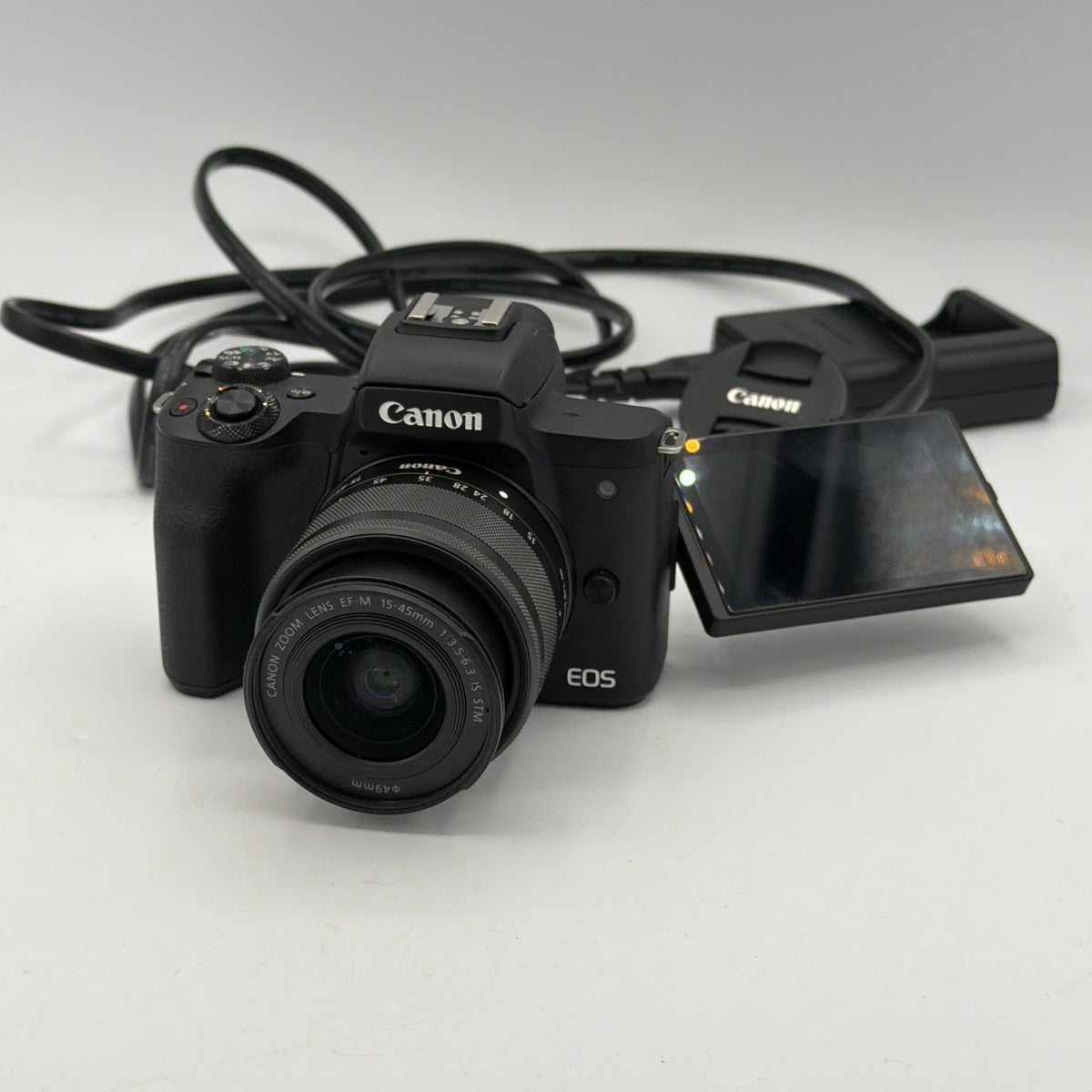 Used Canon EOS M50 Mark II w/ 15-45mm Lens Camera