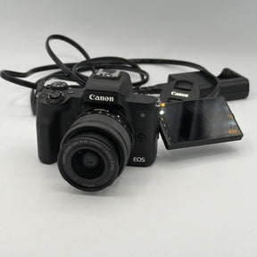Used Canon EOS M50 Mark II w/ 15-45mm Lens Camera