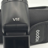 Used Godox V1 mid for Canon Flash