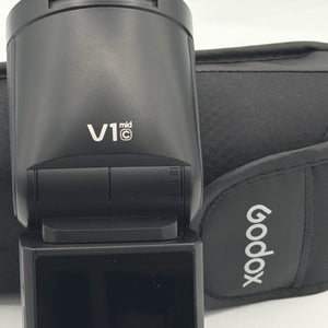 Used Godox V1 mid for Canon Flash