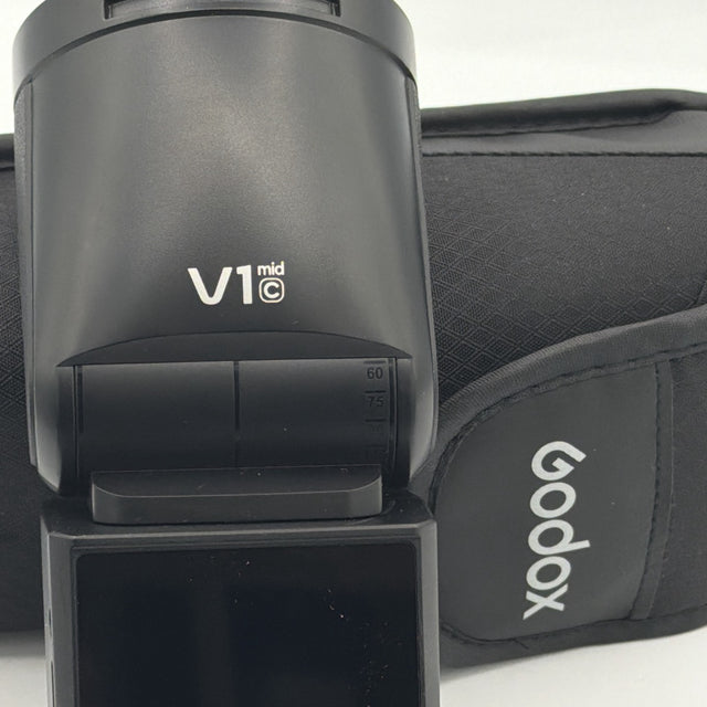 Used Godox V1 mid for Canon Flash