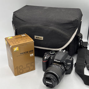 Used Nikon D3200 with 18-55mm f3.5-5.6G ED II Bundle Camera