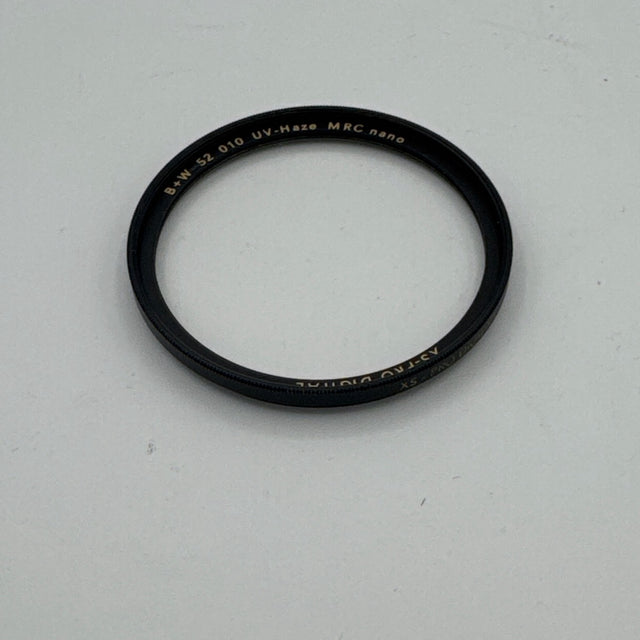 Used B+W XS-Pro Digital 52mm UV-Haze 010 MRC nano