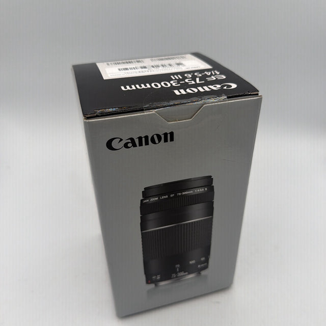 Used Canon EF 75-300mm f/4-5.6 III Lens