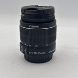 Used Canon EF-S 18-55mm f/3.5-5.6 IS II Lens
