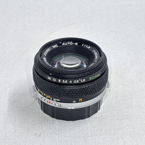 Used Olympus OM-System Zuiko MC Auto-S 50mm f/1.8 Lens