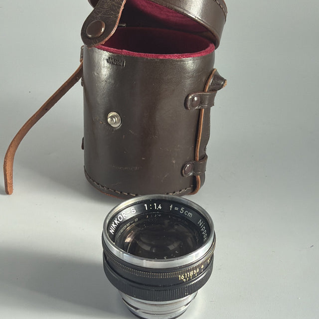 Used Nikon Nippon Kogaku Nikkor-S 50mm f/1.4 (5cm f/1.4) Lens