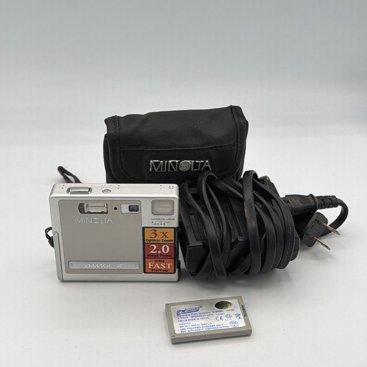 希少ゼブラ柄 Minolta DiMAGE Xi 着せ替えパネルオールドコンデジ Used Minolta DiMAGE X — Point & Shoot Cameras | IMPULSE