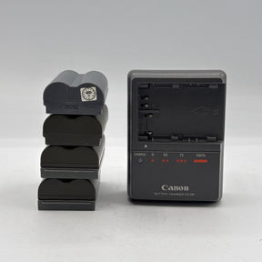 Used Canon Battery Charger CG-580 with BP-511 batteries