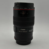 Used Canon EF 100mm f/2.8L Macro IS USM Lens