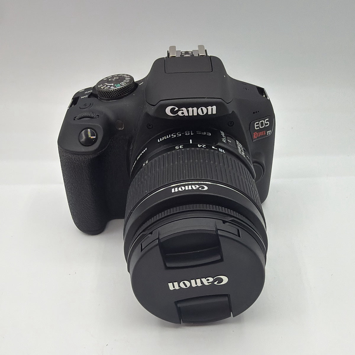 Used Canon EOS Rebel T7 kit with everything in photos Camera