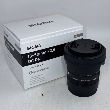 Used Sigma 18-50mm f/2.8 DC DN Contemporary Sony E-Mount Lens