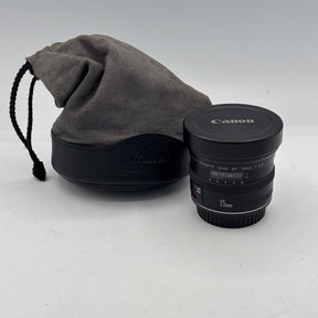 Used Canon EF 15mm f/2.8 Fisheye Lens
