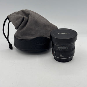 Used Canon EF 15mm f/2.8 Fisheye Lens