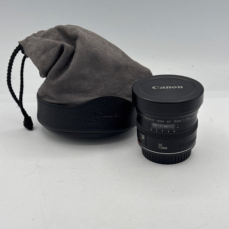 Used Canon EF 15mm f/2.8 Fisheye Lens