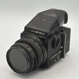Used Zenza Bronica ETRSi with 75mm f/2.8 Zenxanon Lens and Multiple Film Backs Camera