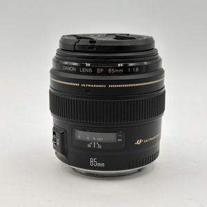 (USED) Canon EF 85mm f/1.8 USM mmm Lens