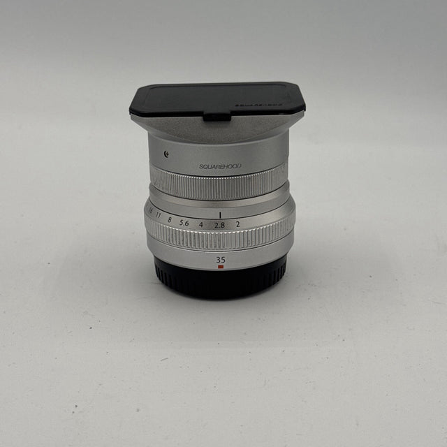 Used Fujifilm Fujinon XF 35mm f/2 R WR Silver Lens