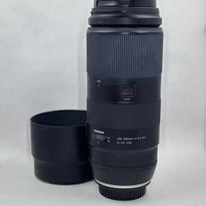 Used Tamron 100-400mm F/4.5-6.3 Di VC USD (A035) Lens