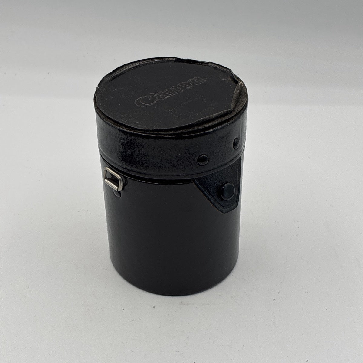 Used Canon Lens Case (cylindrical, vintage)