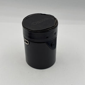 Used Canon Lens Case (cylindrical, vintage)