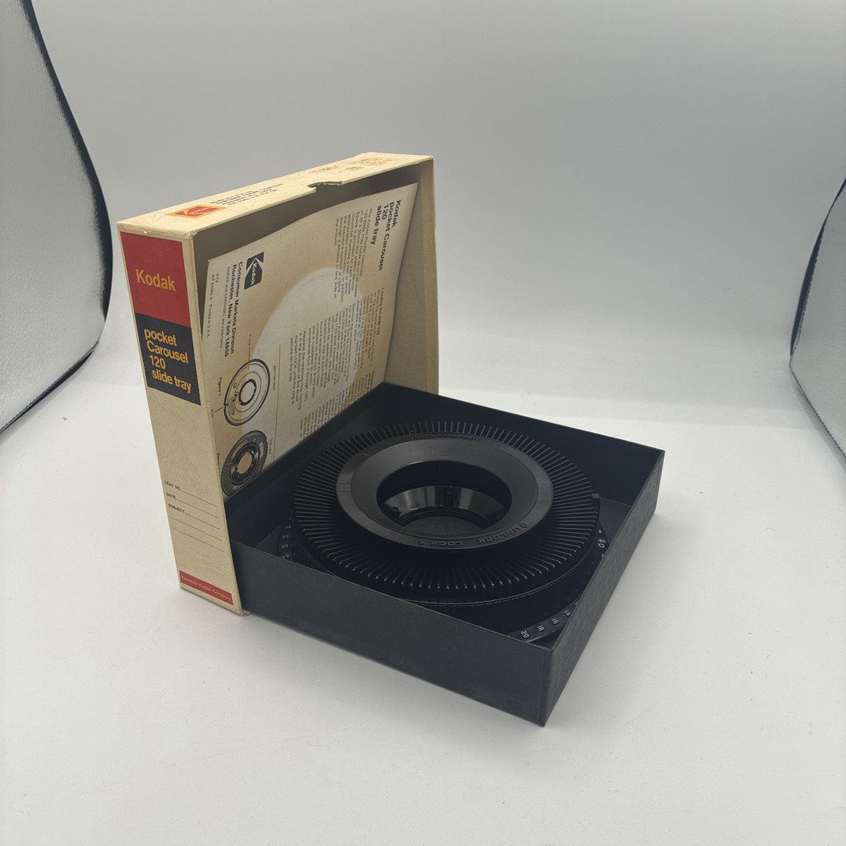 Used Kodak Pocket Carousel 120 Slide Tray