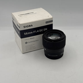 Used Sigma 56mm F1.4 DC DN Contemporary Sony E-Mount Lens