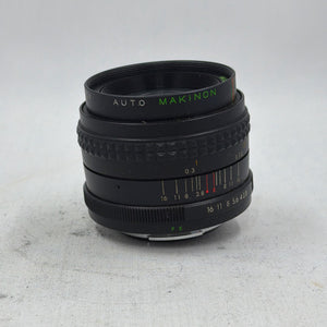 Used Makinon Auto 28mm f/2.8 PK Lens