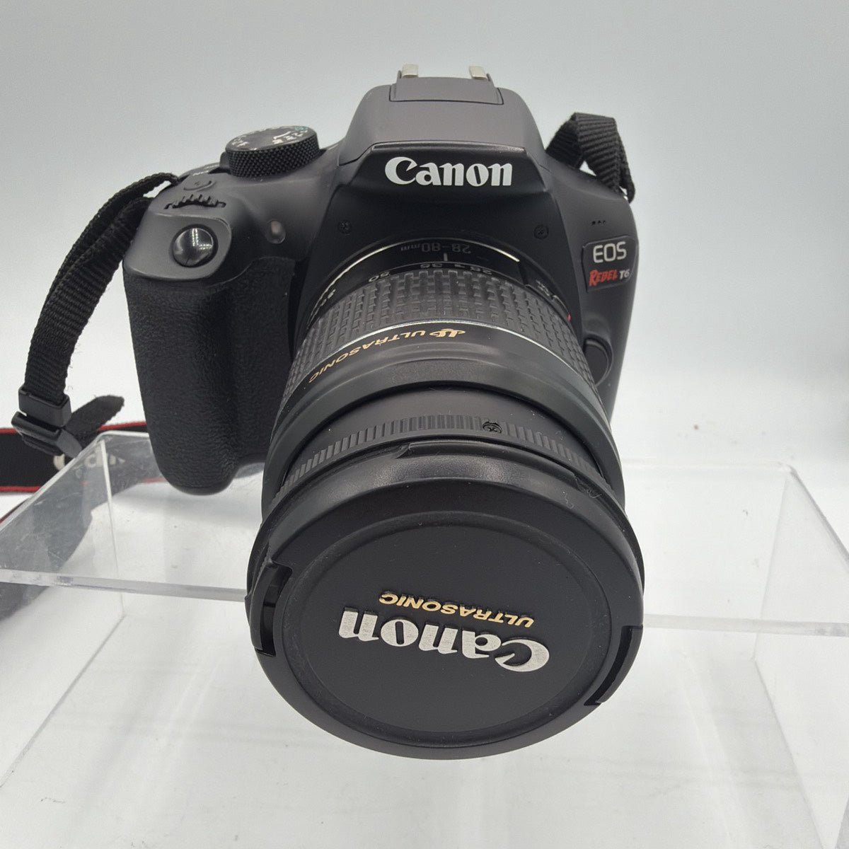 Used Canon EOS Rebel T6 with 28-80mm Camera