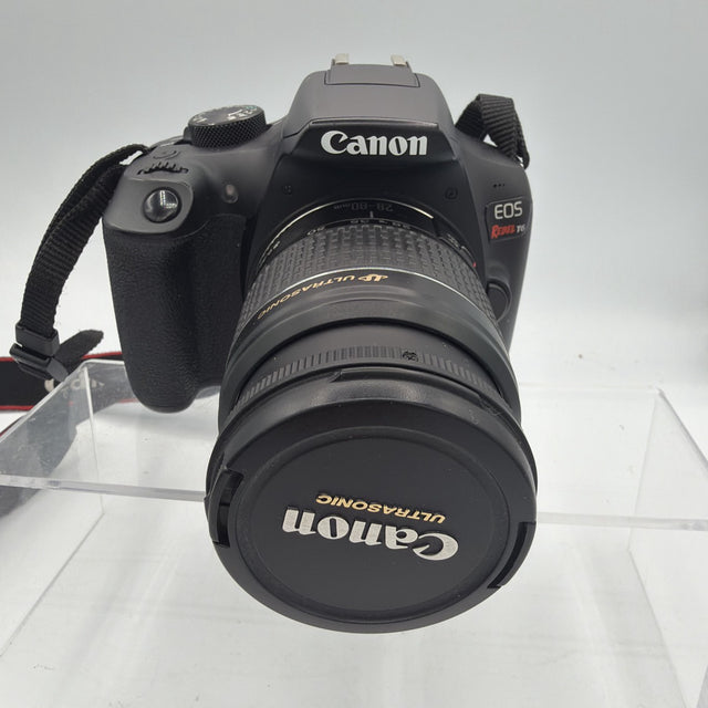 Used Canon EOS Rebel T6 with 28-80mm Camera