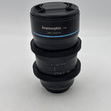 Used Sirui 35mm f/1.8 Anamorphic 1.33x MFT Lens