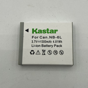 Used Kastar Canon NB-6L Compatible Battery