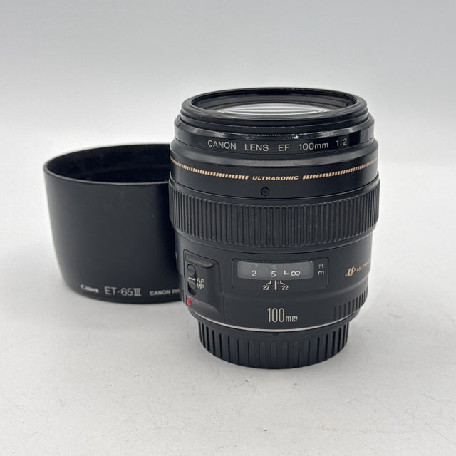 Used Canon EF 100mm f/2 USM Lens