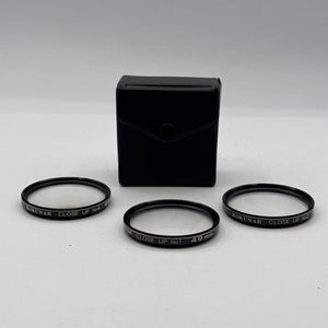 Used Rokunar Close-Up Filter Set 49mm (No1, No2, No4)