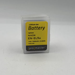 Used Nikon EN-EL9 Battery (OEM, in ProMaster case)