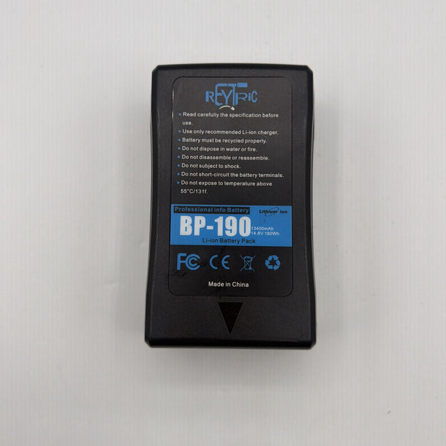 Used Reytric BP-190 V-Mount Battery