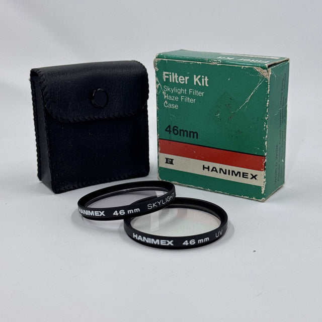 Used Hanimex 46mm Filter Kit (Skylight + UV)