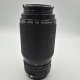 Used Canon Zoom Lens FD 75-200mm f/4.5