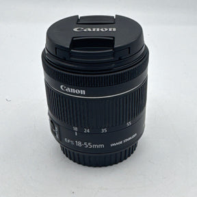 Used Canon EF-S 18-55mm f/4-5.6 IS STM Lens