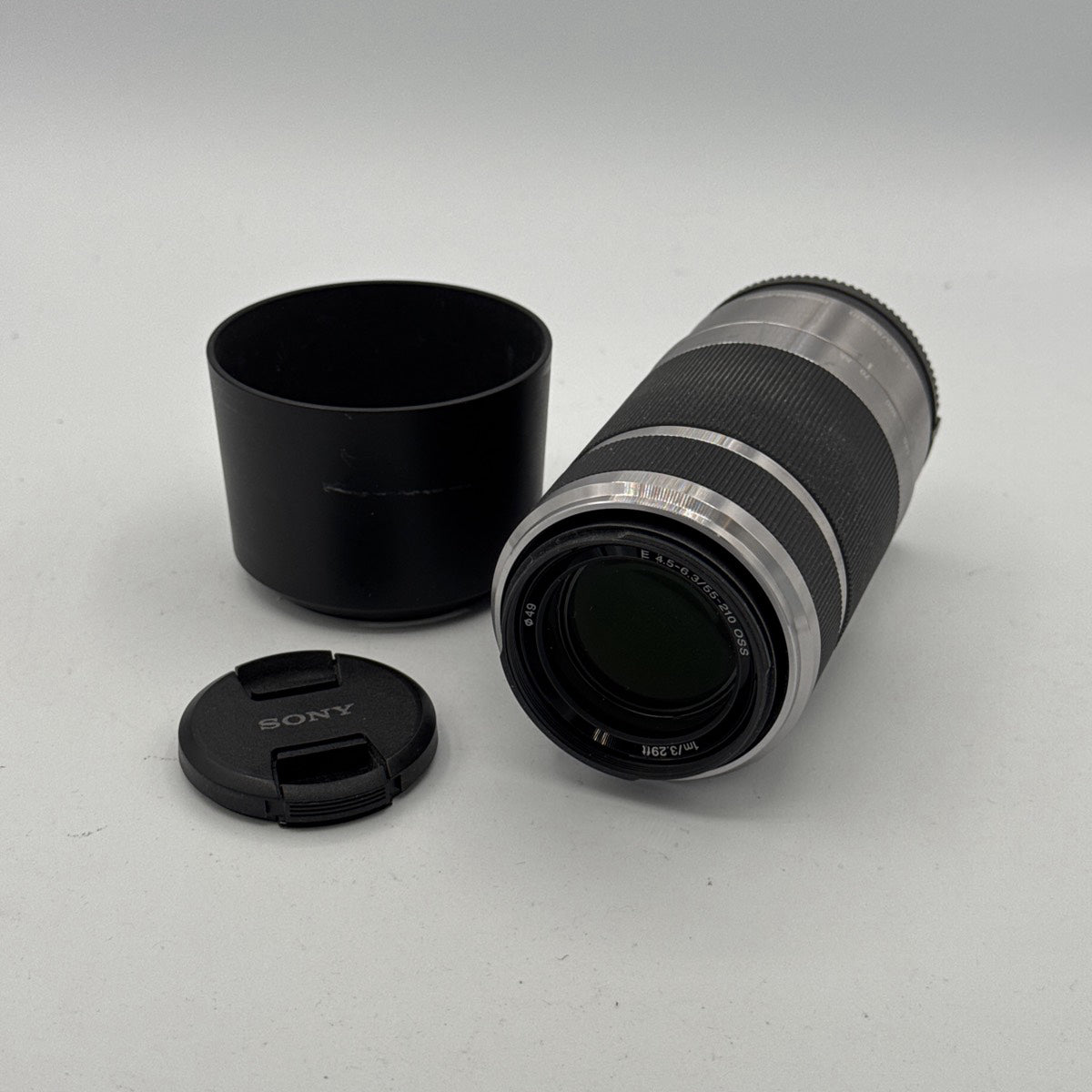 Used Sony Silver E 55-210mm f/4.5-6.3 OSS (SEL55210) Lens
