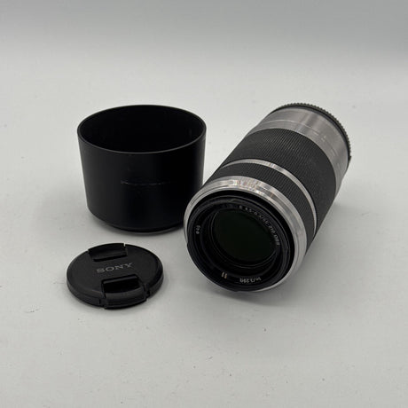 Used Sony Silver E 55-210mm f/4.5-6.3 OSS (SEL55210) Lens