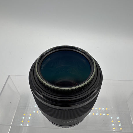 Used Sony FE 50mm f/1.8 with PolarPro filter Lens