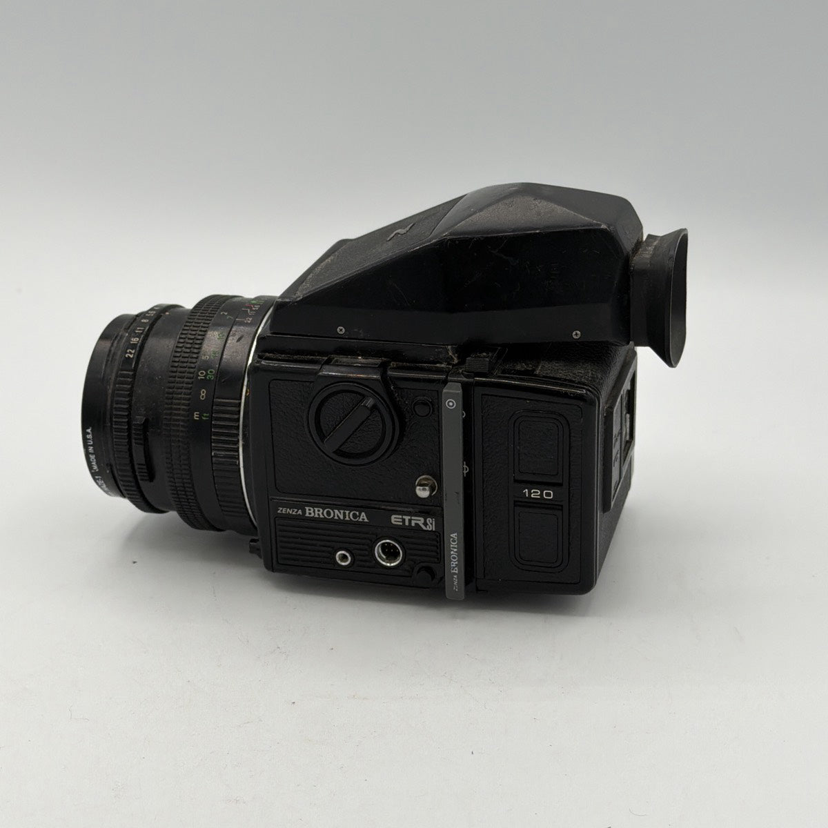 Used Zenza Bronica ETRSi with 75mm f/2.8 Zenxanon Lens and Multiple Film Backs Camera