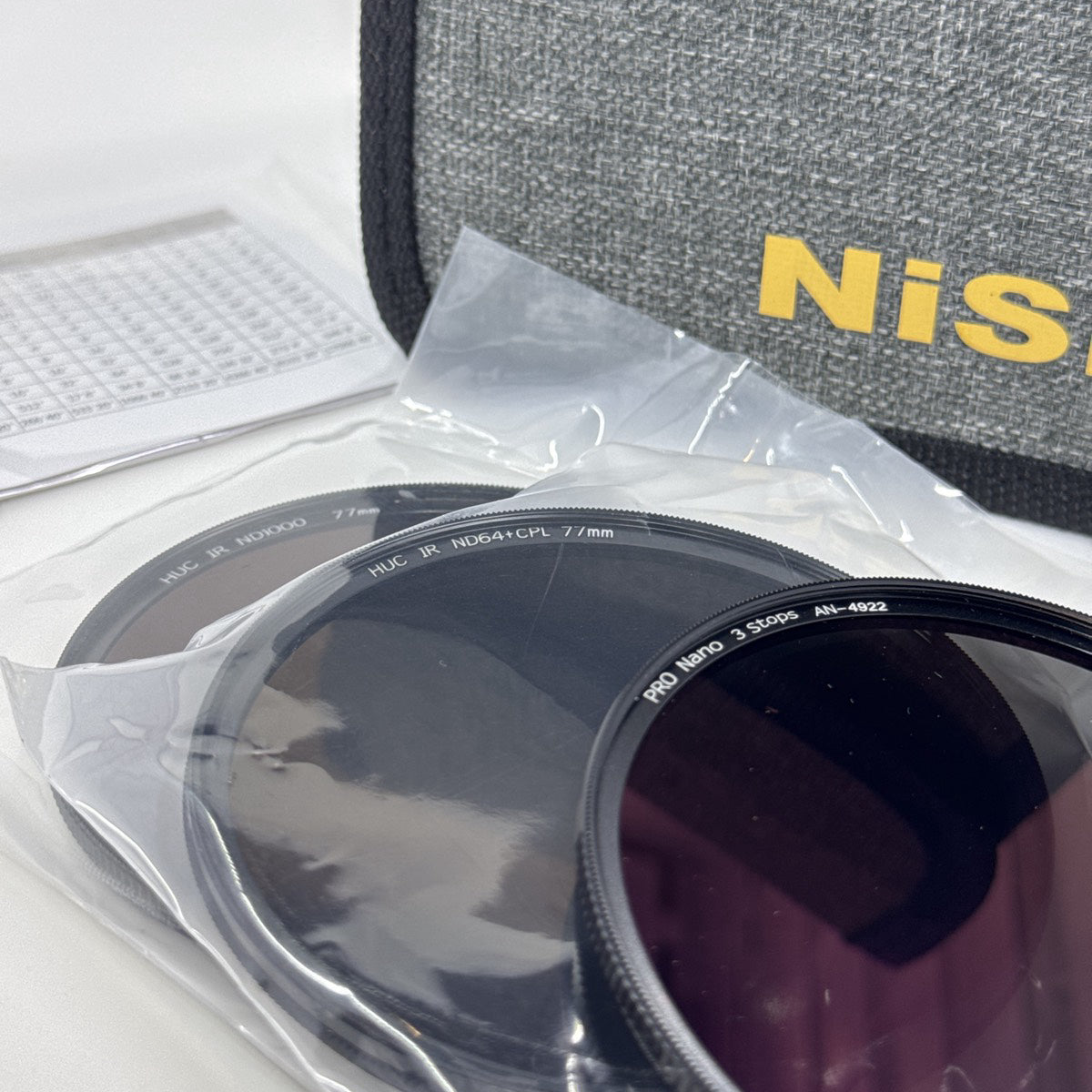 Used NiSi 77mm Circular ND Filter Kit