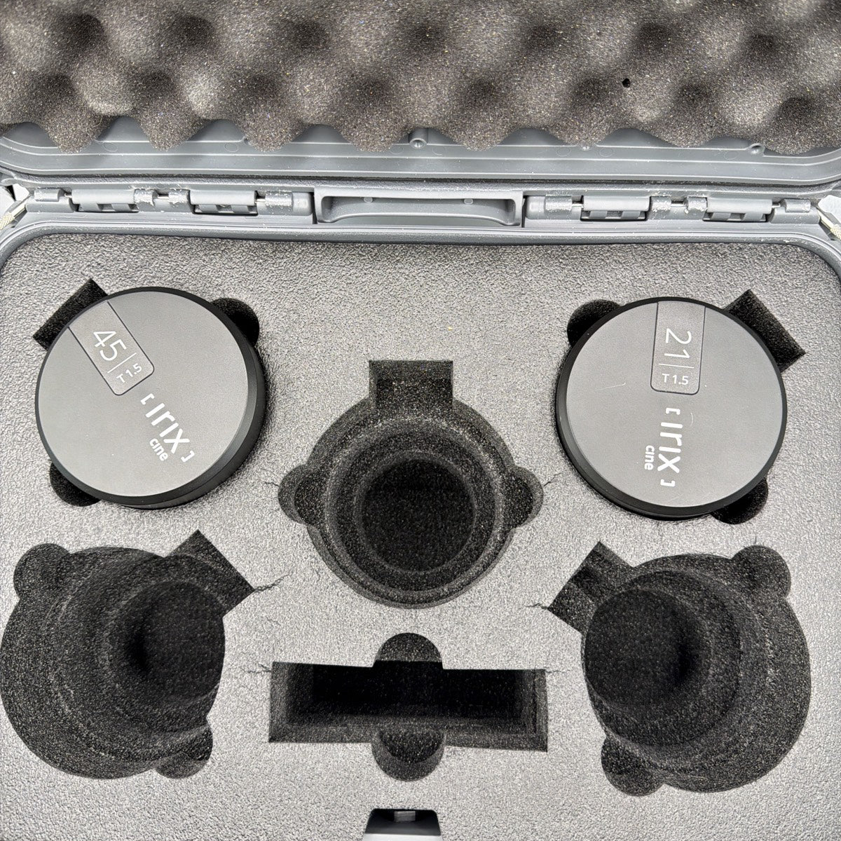Used Cine 45mm T1.5 and Irix Cine 21mm T1.5 Lens